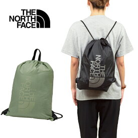 ザ・ノース・フェイス THE NORTH FACE NM62413 ピーエフサックパック PF SAC PACK 13L ナップサック 巾着 ジムサック リュック メンズ レディース アウトドア スポーツ 軽量 収納 鞄 3カラー 国内正規 2026SS
