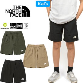 ザ・ノース・フェイス THE NORTH FACE NBJ42305 モビリティーショート キッズ MOBILITY SHORT ストレッチ ショートパンツ アウトドア キャンプ ジュニア ボトムス 男の子 女の子 子供服 軽量 撥水 速乾 短パン 100～150cm 3カラー 国内正規 2023SS 10%OFF セール