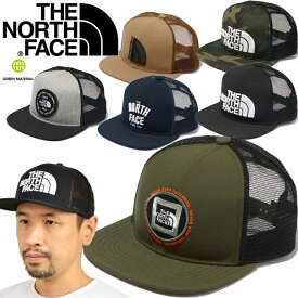 ザ・ノース・フェイス THE NORTH FACE NN02333 メッセージ メッシュ キャップ MESSAGE MESH CAP フラットバイザー スナップバック アウトドア キャンプ メンズ レディース ユニセックス ロゴ刺繍 カモ 迷彩 帽子 6カラー 国内正規 2023SS