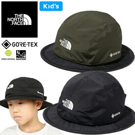 ザ・ノース・フェイス THE NORTH FACE NNJ02301 キッズ ゴアテックスハット KIDS' GORE-TEX HAT アドベンチャー アウトドア カジュアル ジュニア 男の子 女の子 子供服 防水 耐久 雨具 帽子 2カラー 国内正規 2023SS 10%OFF セール