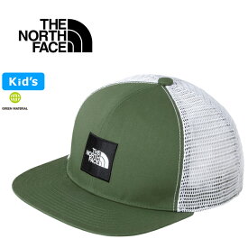 ザ・ノース・フェイス THE NORTH FACE NNJ02406 キッズ メッセージメッシュキャップ KIDS' MESSAGE MESH CAP スナップバック アウトドア ジュニア ボーイズ ガールズ 男の子 女の子 子供服 通気 帽子 4カラー 国内正規 20%OFF セール