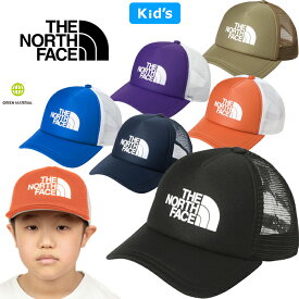 ザ・ノース・フェイス THE NORTH FACE NNJ02409 キッズ ロゴメッシュキャップ KIDS' LOGO MESH CAP スナップバック アウトドア ジュニア ボーイズ ガールズ 男の子 女の子 子供服 通気 帽子 6カラー 国内正規 2025SS 10%OFF セール