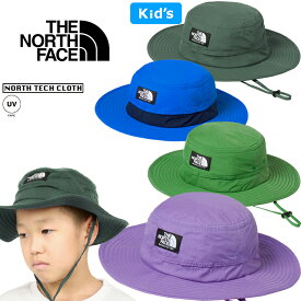 ザ・ノース・フェイス THE NORTH FACE NNJ02520 キッズ ホライズンハット KIDS' HORIZON HAT アドベンチャー ブーニー アウトドア ジュニア ボーイズ ガールズ 男の子 女の子 子供服 UVカット 日焼け防止 撥水 速乾 軽量 帽子 4カラー 国内正規 2025SS 10%OFF セール