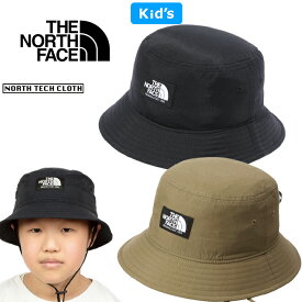 ザ・ノース・フェイス THE NORTH FACE NNJ02524 キッズ キャンプサイドハット KIDS' CAMP SIDE HAT バケット ハット アウトドア ジュニア ボーイズ ガールズ 男の子 女の子 子供服 UVカット 日焼け防止 撥水 速乾 軽量 帽子 2カラー 国内正規 2025SS 10%OFF セール