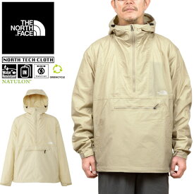 ザ・ノース・フェイス THE NORTH FACE NP22333 コンパクトアノラック COMPACT ANORAK ジャケット ウインドブレーカー マウンテンパーカー アウトドア アウター メンズ レディース 撥水 防風 軽量 3カラー 国内正規 2024SS 5%OFF セール