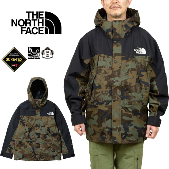 THE NORTH FACE 迷彩 マウンテンパーカー