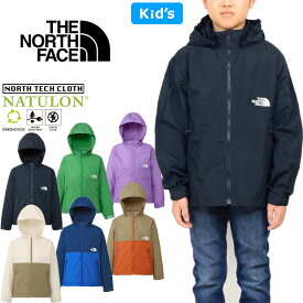 ザ・ノース・フェイス THE NORTH FACE NPJ22510 コンパクトジャケット キッズ COMPACT JACKET マウンテンパーカー ウインドブレーカー アウター アウトドア ジュニア 男の子 女の子 子供服 撥水 防風 軽量 130〜160cm 6カラー 国内正規 2025SS