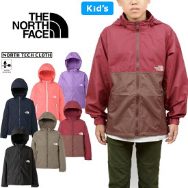 ザ・ノース・フェイス THE NORTH FACE NPJ22510 コンパクトジャケット キッズ COMPACT JACKET マウンテンパーカー ウインドブレーカー アウター アウトドア ジュニア 男の子 女の子 子供服 撥水 防風 軽量 130〜160cm 6カラー 国内正規 2026AW 10〜20%OFF セール