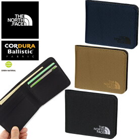 ザ・ノース・フェイス THE NORTH FACE NM82339 シャトル カード ワレット SHUTTLE CARD WALLET コーデュラ ウォレット 札入れ 二つ折り 財布 小銭入れ無し メンズ レディース カードホルダー ビジネス アウトドア 雑貨 撥水 耐久 3カラー 国内正規 2024SS