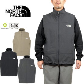ザ・ノース・フェイス THE NORTH FACE NP72551 アドバンスドベスト ADVANCED VEST ソフトシェル アウトドア スタンドカラー メンズ レディース 撥水 3カラー 国内正規 2025AW 20%OFF セール