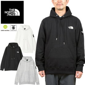 ザ・ノース・フェイス THE NORTH FACE NT12333 スクエアロゴ フーディ SQUARE LOGO HOODIE スウェットパーカー プルオーバー アウトドア メンズ レディース トップス 裏毛 保温 速乾 3カラー 国内正規 2024SS 20%OFF セール