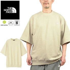 ザ・ノース・フェイス THE NORTH FACE NT12446 ハーフスリーブスウェットティー Tシャツ H/S SWEAT TEE トップス アウトドア メンズ レディース UVカット 速乾 裏毛 半袖 3カラー 国内正規 2024SS