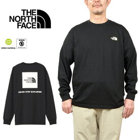 ザ・ノース・フェイス THE NORTH FACE NT32442 ロングスリーブバックスクエアロゴティー Tシャツ L/S BACK SQUARE LOGO TEE ロンT アウトドア メンズ レディース 速乾 長袖 5カラー 国内正規 2024SS