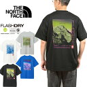 ザ・ノース・フェイス THE NORTH FACE NT32544 ショートスリーブフラッシュドライセブンサミットグラフィックティー Tシャツ S/S FD SEVEN SUMMIT GRAPHIC TEE アウトドア トップス メンズ レディース 山脈 速乾 半袖 4カラー 国内正規 2025SS 20%OFF セール