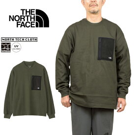 ザ・ノース・フェイス THE NORTH FACE NT62330 ロングスリーブ フィールド ポケット ティー Tシャツ L/S FIELD POCKET TEE ロンT アウトドア メンズ レディース UVカット 厚手 長袖 4カラー 国内正規 2024SS