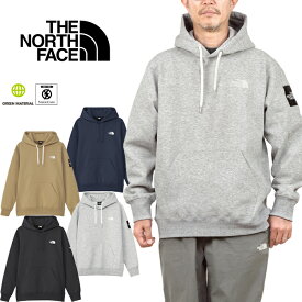 ザ・ノース・フェイス THE NORTH FACE NT62338 スクエアロゴフーディ SQUARE LOGO HOODIE スウェットパーカー プルオーバー アウトドア メンズ レディース トップス 厚手 裏起毛 速乾 4カラー 国内正規 30%OFF セール