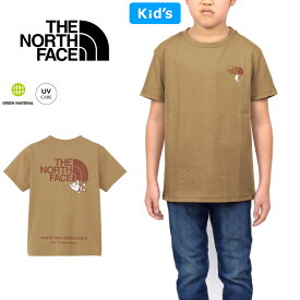 ザ・ノース・フェイス THE NORTH FACE NTJ32430ST ショートスリーブシレトコトコティー キッズ Tシャツ S/S SHIRETOKO TOKO TEE トップス アウトドア ジュニア 男の子 女の子 子供服 UVカット 速乾 半袖 100～150cm 3カラー 国内正規 2024SS