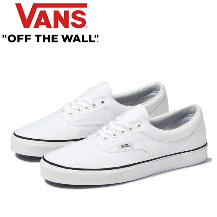 楽天市場 バンズ Vans Vn000ewzw00 Era エラ キャンバス キックス シューズ スニーカー スケボー サーフィン メンズ レディース 靴 トゥルーホワイト 国内正規 22ss Lowbrow Sports