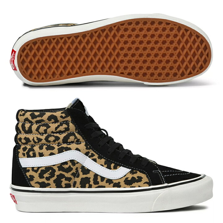 楽天市場 バンズ Vans Vn0a38gf9gi スケートハイ 38 デラックス アナハイム ファクトリー Sk8 Hi 38 Dx Anaheim Factory ハイカット スウェード キャンバス シューズ スニーカー スケボー メンズ ヒョウ柄 ヴァンズ 靴 ブラックタンレオパード 国内正規 21aw