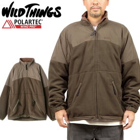 ワイルドシングス WILD THINGS WT23110TJ ポーラテック ウィンドプロ ミドル ジャケット POLARTEC Wind Pro MIDDLE JACKET ジップアップ フリース ブルゾン ミリタリー アウトドア アウター メンズ レディース 防風 防寒 保温 3カラー 国内正規 2023AW 20%OFF セール