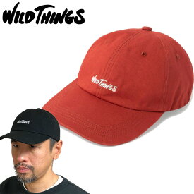 ワイルドシングス WILD THINGS WT24065SL ロゴキャップ LOGO CAP ローキャップ アウトドア メンズ レディース 軽量 帽子 4カラー 国内正規 2024SS