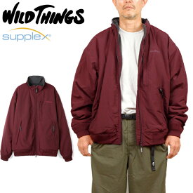 ワイルドシングス WILD THINGS WT25151AD スタンドアップジャケット フリースライニング STAND UP JACKET FLEECE LINING サプレックス ブルゾン アウトドア アウター メンズ レディース 撥水 軽量 防風 防寒 保温 3カラー 国内正規 2025AW 10%OFF セール