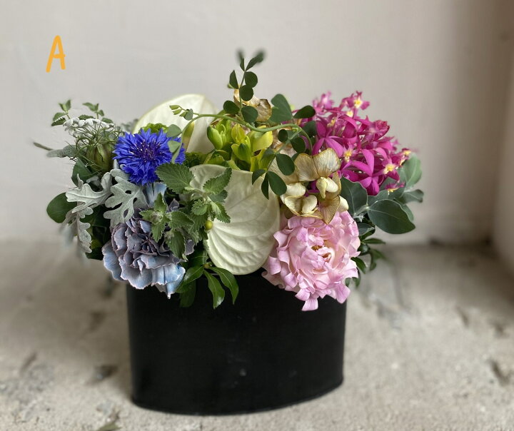 楽天市場 Arrangement S 母の日 お花 アレンジ フラワー アレンジメント フラワーアレンジメント おしゃれ アレンジフラワー フラワーギフト お祝い 贈り物 記念日 誕生日 結婚記念日 ギフト プレゼント Arrangement 夏ギフト 夏のギフト お中元 御中元 Lowergo