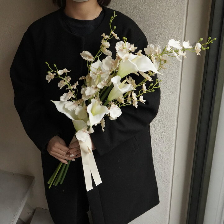 楽天市場】【今だけ20％off】大人可愛いカラー×オンシジュームブーケ  