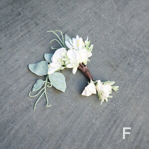 アーティフィシャルフラワーイヤーフック <Natural>-F 造花 アーティフィシャルフラワー アクセサリー ウェディング 前撮り 成人式 発表会 プレゼント ギフト