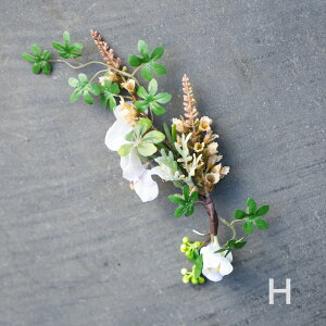 アーティフィシャルフラワーイヤーフック <Natural>-H 造花 アーティフィシャルフラワー アクセサリー ウェディング 前撮り 成人式 発表会 プレゼント ギフト