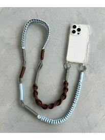 【ストラップシート付き】アミコードモバイルストラップ Me% ローリーズファーム スマホグッズ・オーディオ機器 その他のスマホグッズ・オーディオ機器 グリーン ベージュ ブルー ブラック[Rakuten Fashion]