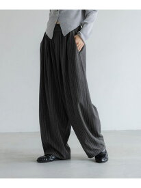 TRイージーコクーンパンツ LOWRYS FARM ローリーズファーム パンツ その他のパンツ グレー ブラウン ブラック ネイビー ブルー【先行予約】*【送料無料】[Rakuten Fashion]