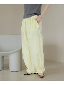 【SALE／50%OFF】2WAYリボンタックパンツ LOWRYS FARM ローリーズファーム パンツ その他のパンツ イエロー ホワイト ブラック【RBA_E】[Rakuten Fashion]