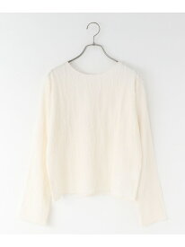 【SALE／17%OFF】ジャガードフリンジLS LOWRYS FARM ローリーズファーム トップス カットソー・Tシャツ ホワイト ブラック ブラウン グリーン【RBA_E】[Rakuten Fashion]