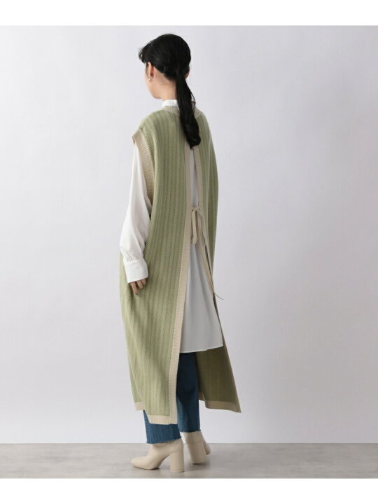 楽天市場 Sale 29 Off ニットエプロンベストop Lowrys Farm ローリーズファーム ワンピース ニットワンピース グリーン ブラック ベージュ Rba E 送料無料 Rakuten Fashion Lowrys Farm ローリーズファーム