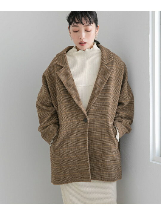 楽天市場】【SALE／20%OFF】ウールライクCHユルジャケット LOWRYS FARM 