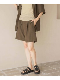 【SALE／50%OFF】ホップサックショートパンツ LOWRYS FARM ローリーズファーム パンツ その他のパンツ グレー ホワイト ブラウン【RBA_E】[Rakuten Fashion]