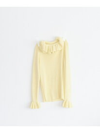 プリプリプルオーバー LOWRYS FARM ローリーズファーム トップス ニット イエロー ブラック ホワイト【先行予約】*[Rakuten Fashion]
