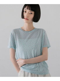 アソートシアーTEE LOWRYS FARM ローリーズファーム トップス カットソー・Tシャツ ピンク ホワイト ブラック[Rakuten Fashion]