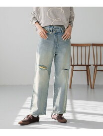 【SALE／50%OFF】CONE/アシメデニムパンツ LOWRYS FARM ローリーズファーム パンツ ジーンズ・デニムパンツ ブルー グレー【RBA_E】【送料無料】[Rakuten Fashion]