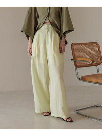 【SALE／50%OFF】ノルマンディシアーワイドパンツ LOWRYS FARM ローリーズファーム パンツ その他のパンツ グリーン グレー【RBA_E】[Rakuten Fashion]