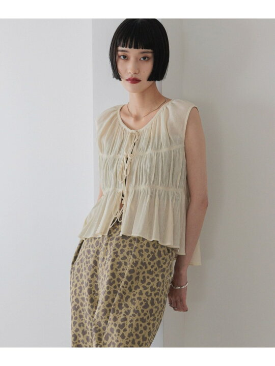 楽天市場】【SALE／20%OFF】ヨウリュウシャーリングノースリーブ 