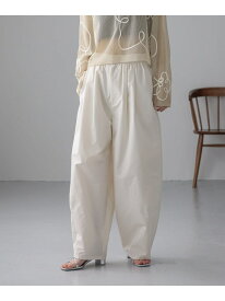 【SALE／50%OFF】タックボリュームコクーンパンツ LOWRYS FARM ローリーズファーム パンツ その他のパンツ ブラック ブラウン パープル ホワイト【RBA_E】[Rakuten Fashion]