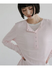 USEFULヘンリープルオーバーLS LOWRYS FARM ローリーズファーム トップス カットソー・Tシャツ ブルー ピンク イエロー グレー ブラウン ブラック ホワイト【送料無料】[Rakuten Fashion]
