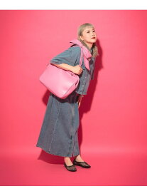 【サトムラプロデュース】でかリボンボストンBAG LOWRYS FARM ローリーズファーム バッグ ハンドバッグ ピンク ブラック【送料無料】[Rakuten Fashion]