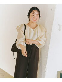 【tomoneプロデュース】3WAYシフォンブラウス LOWRYS FARM ローリーズファーム トップス シャツ・ブラウス ホワイト【送料無料】[Rakuten Fashion]