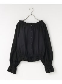 【SALE／50%OFF】カットワークレースブラウス LOWRYS FARM ローリーズファーム トップス シャツ・ブラウス ホワイト ブルー ブラック【RBA_E】[Rakuten Fashion]