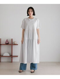 【SALE／50%OFF】カットティアードワンピースSS LOWRYS FARM ローリーズファーム ワンピース・ドレス ワンピース レッド ホワイト ブラック【RBA_E】[Rakuten Fashion]