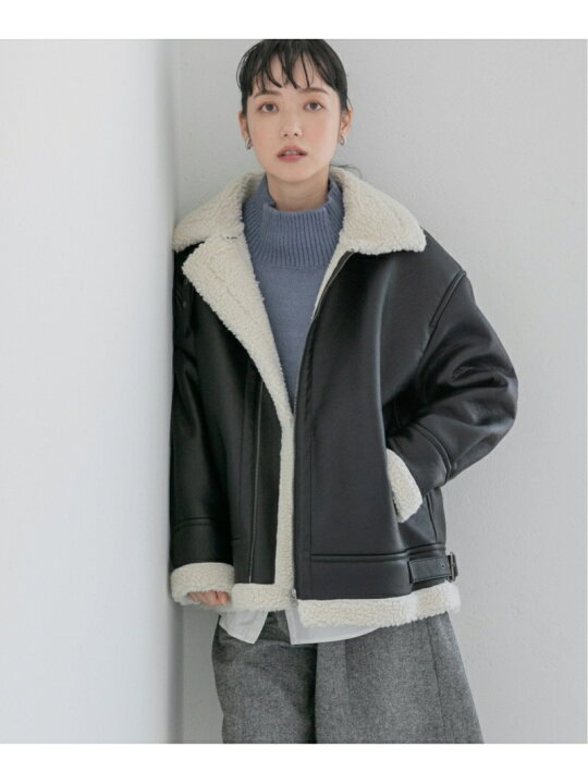 楽天市場】【SALE／50%OFF】B3ボアジャケット LOWRYS FARM ローリーズ 