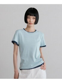【SALE／50%OFF】レイヤードハイショクT LOWRYS FARM ローリーズファーム トップス カットソー・Tシャツ ブルー ホワイト ブラック イエロー【RBA_E】[Rakuten Fashion]